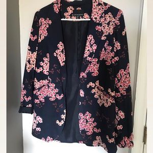 Cynthia Rowley Cherry Blossom Blazer 🍒